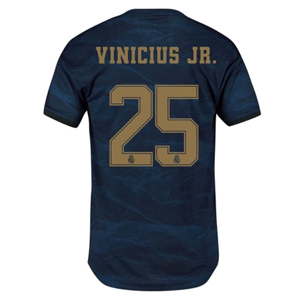 Camiseta Real Madrid NO.25 Vinicius JR. 2ª Kit 2019 2020 Azul